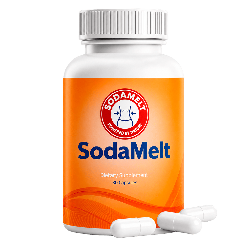 SodaMelt bottle with capsules